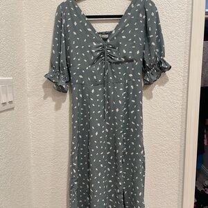 Abercrombie & Fitch Olive Dress